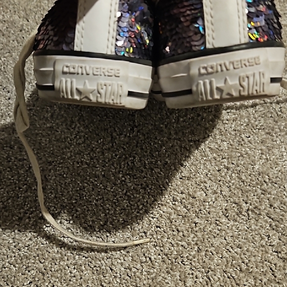 Converse Sneakers - Sparkly Multicolor.hologram - Picture 6 of 6